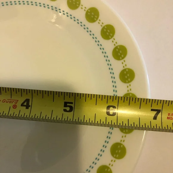 Corelle South Beach Dessert Bread Salad Plates 6.75 Inches Set of Three - Picture 2 of 3